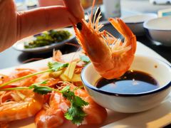 白灼海虾-鑫悦楼煎蟹·16年海鲜大排档