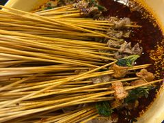 -拈签一笑黄牛肉辣卤串串