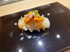 枪鱿鱼海胆寿司-鮨青(恒基名人购物中心店)