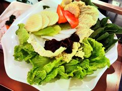 蔬菜拼盘-左庭右院鲜牛肉火锅(苏州园区永旺店)
