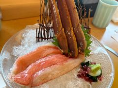 蟹腿刺身-蟹道乐(道顿堀本店)