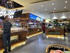 自助取餐区-悦橙烤肉海鲜自助(中央大街店)