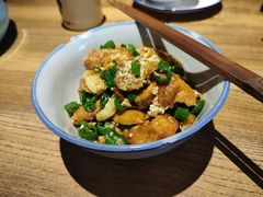 青椒油豆腐-农耕记·湖南土菜(科技园店)