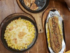 料理烤芝士玉米粒-老东镇啤酒屋海鲜加工·蒸汽海鲜·海鲜烧烤(台东店)