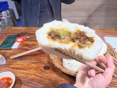 茄子素包-清真石家包子(大皮院总店)
