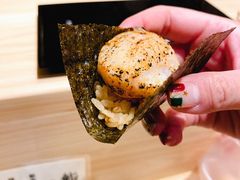 火炙扇贝寿司-鮨青(恒基名人购物中心店)