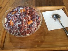 红豆芋圆牛奶冰-小恶魔甜品