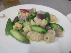 丝瓜炒鳄鱼肠-鹿鸣酒家(越秀店)