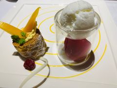 法式芒果拿破仑佐椰香冰激凌-王品牛排(杭州大厦店)