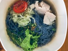 -蝶豆花蓝面条