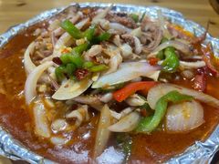 铁板鱿鱼-安吉将军阁土菜馆(将军关漂流店)