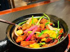 黑椒菠萝啫猪颈肉-旺爷砂锅·茶作(国贸城店)