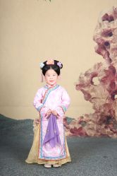 -后宫·古装汉服京剧儿童亲子全家福摄影