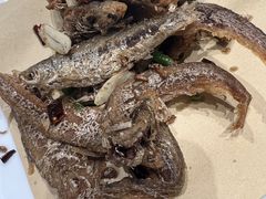 冷菜椒盐小刀鱼-虎哥私房菜(馒头山店)