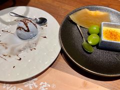 奶油冰淇淋和焦糖布丁-山葵家·创意料理(宁波来福士店)