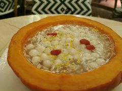 南瓜酒酿小圆子-玫瑰厅上海菜(兴国路店)