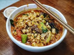 生肉小炒加蛋-刘信牛羊肉小炒泡馍(回民街店)