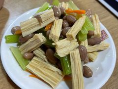花仁芹菜腐竹-晋宝章大同刀削面(和平里店)