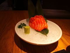 三文鱼刺身-赤坂亭·M9和牛烧肉·铁板烧·日料398放题(长泰广场店)