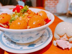 辣卤鹌鹑蛋-炉小二铜锅牛蛙•川湘菜(三里屯店)