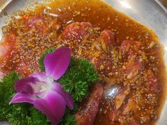 -明洞阿姨·韩式酱蟹烤肉·创意料理(三元桥店)