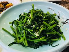 蒜蓉空心菜-乔家满族八大碗(流水沟店)