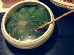 枸杞叶浸猪肝汤-绿茶餐厅(乐峰广场店)