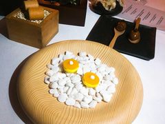 烟熏鹌鹑蛋配鱼子酱-三嚥阁 La Villa Restaurant