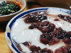 红豆白雪冰豆花-人和水上飘(第一家店)