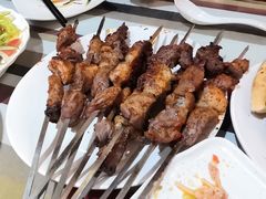 羊肉串-语言大学-清真食堂