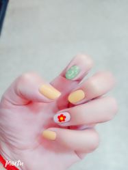 -手牵手美甲
