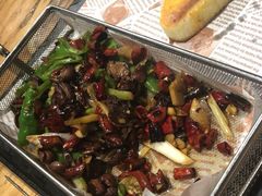 爆炒鸽杂-鼎原力量东北吊炉烧烤(临河街店)