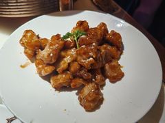 雪花糖醋里脊-绿茶餐厅(首开福茂店)