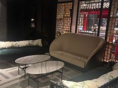 餐厅门口休闲区-上海虹桥宾馆味翠餐厅