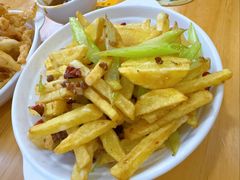 干煸土豆条-满口香饭店