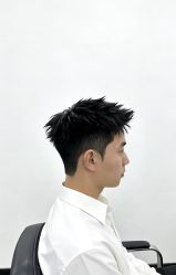 点击看大图 -初心HAlRSALON烫染接发