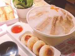 牛肉饼-左庭右院鲜牛肉火锅(浦江欢乐颂店)