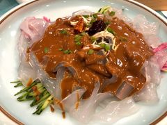 鸡丝大拉皮-万荣烤鸭店·北京菜(天坛店)