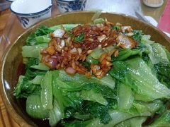 红葱头淋生菜-桃姐农庄老字号(从化温泉店)