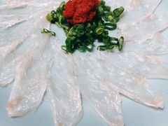 河豚生鱼片-天正河鲀·河豚亭(大连店)
