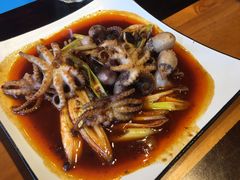 酱爆鱿鱼须-臻鲜燕海鲜融合餐厅(金陵style店)