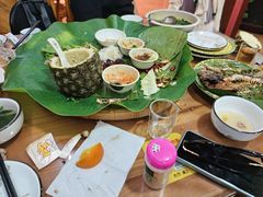 -沐毫傣泐云南菜孔雀宴•手抓饭傣味烧烤(曼听店)