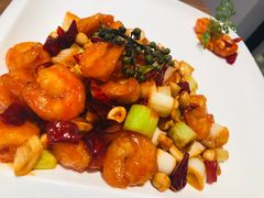 宫爆虾仁-将相和·海鲜蒸饺大连菜