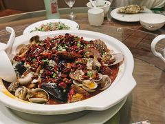 -滨海小渔村·海肠捞饭·鲅鱼水饺·特色老火鱼丸汤(华田店)