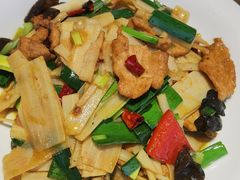 莲菜炒肉-李记搅团•非遗陕菜(三桥店)