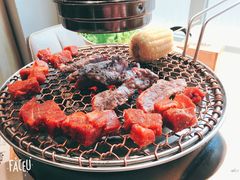 黑条牛肉粒-秋香家韩式炭火烤肉(磐石路店)