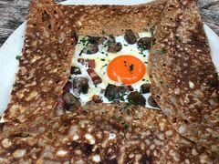 鸡蛋蘑菇熏肉荞麦可丽饼-RAC BAR(安福路店)