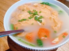 鸡蛋青菜汤-赤宴·川菜(玉林店)