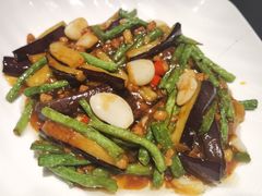 豆角炒茄条-同庆楼(天鹅湖万达店)