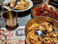 -草家酱蟹炭火烤肉店(珲春南路二店)